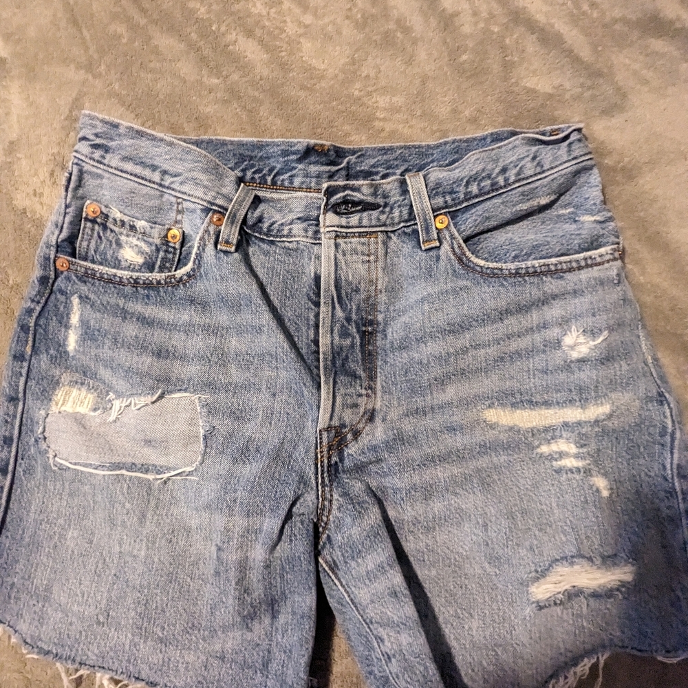 Levi's Blue Jean shorts